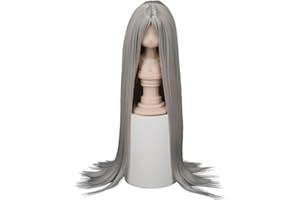 SISON BENNE Doll Wig, Dolls Long Straight Hair Wigs for 1/3 1/4 1/6 Ball Jointed Doll BJD Toy 14 Color (1/6 (Head C. 15.5-17.