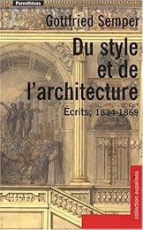 Du style et de l'architecture