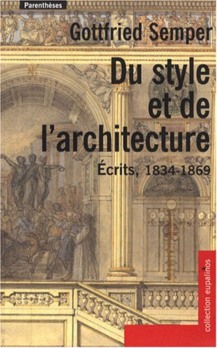 Du style et de l'architecture