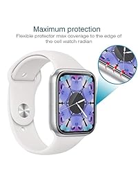 LK - Protector de pantalla para Apple Watch (1.654 in, 6 unidades)