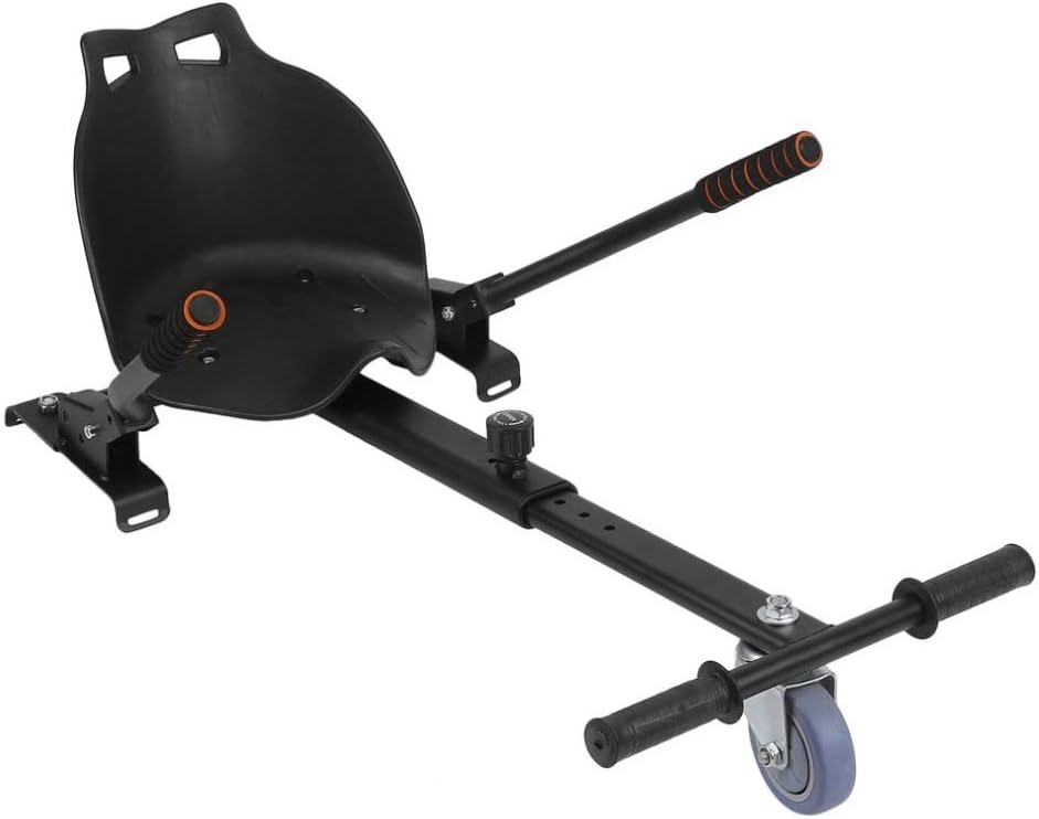 ELLBM Adjustable Go Kart Cart Hoverkart Stand Seat for Hoverboard for Adults Kids