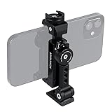 2 in 1 Metal Phone Tripod Mount+Rotating Cold Shoe