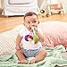 B. toys – B. baby- Rattle Ball – 4 Balls & Teething Clip -Sensory Toy with Colors Textures & Sounds – Sounds So Squeezy – 3 Months +