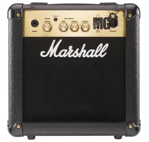 Marshall MG10 Guitar Combo Amplifier - 6.5 Inch, 10 Watts, 2 Channels