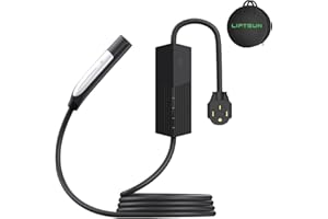 Liftsun Fast 40A Tesla EV Charger Level 2,15/24/32/40 Amp 240V,NACS Electric Vehicle Charger with 21Ft Charging Cable NEMA 14-50 Plug, Plug-in Home EV Charging Station for All Tesla Model X/Y/3/S