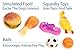 Dog Toy Set Gift Pack Of 10 With Bonus Collapsible Bowl By GloBal Pet: Pet Chew Toys Package For Medium Doggie And Small Puppies, Durable, Non-Toxic, Knot Rope, Squeaky Toys