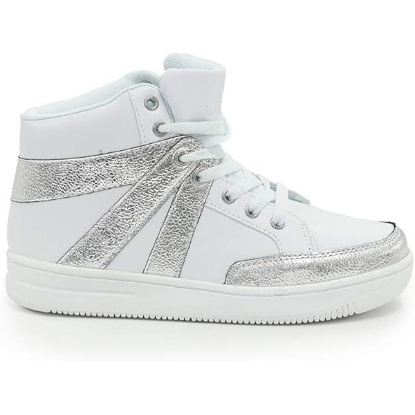 Amazon.com | Spark High Top Sneaker for Women White