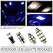 LEDpartsNow Interior LED Lights Replacement for 2011-2014 Chevy Cruze Accessories Package Kit (11 Bulbs), BLUE