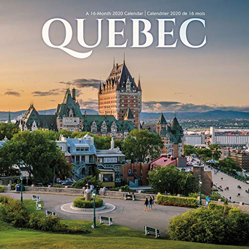 Quebec 2020 Wall Calendar (English and French Edition) by 