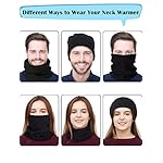 Blulu 4 Pieces Neck Warmer Ear Warmer Fleece Neck Gaiter Windproof Skiing Hiking Cycling Warmer for Adults and Kids Blulu 4 Pieces Neck Warmer Ear Warmer Fleece Neck Gaiter Windproof Skiing Hiking Cycling Warmer for Adults and Kids