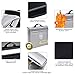 Fireproof and Waterproof Money and Important Documents Bag - Fire Protective Storage for Valuables with Double Closure and Reflective Band