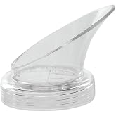 G ET Clear Polycarbonate Large Pour Salad Dressing Dispenser Lid, 12 per Pack