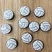 PEPPERLONELY Brand 10PC 8mm Volleyball Slider Charms