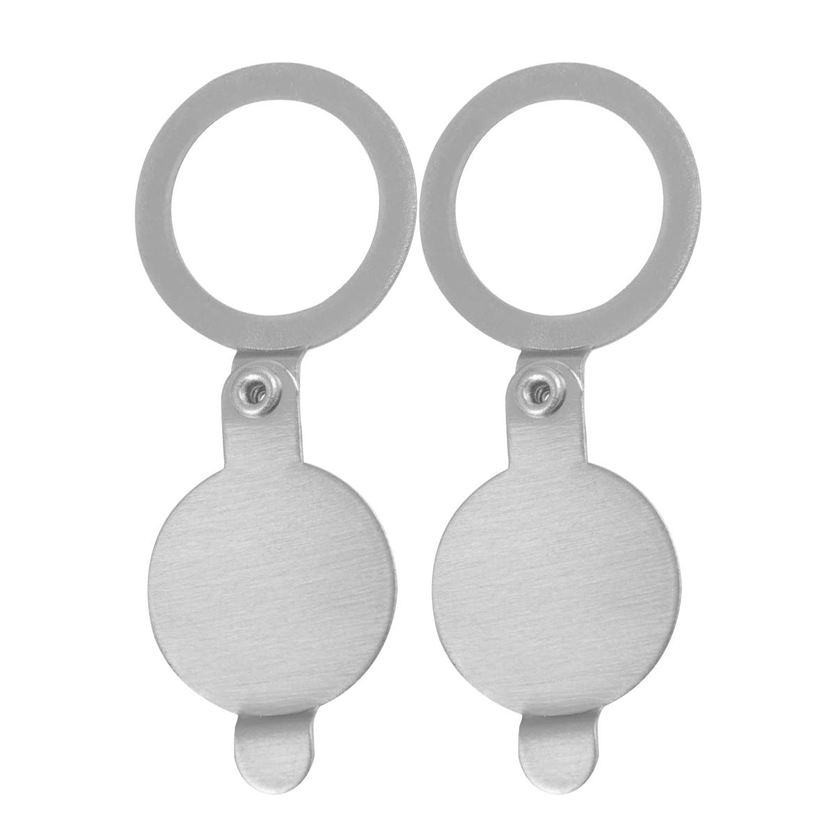 TOYANDONA 2pcs Security Door Cat Eye Cover Practical Copper Anti- peeping Door Viewer Cover Privacy Protection Supplies for Home