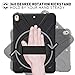 Zenrich iPad Air 3 Case 2019, iPad Pro 10.5 Case 2017, zenrich 360 Rotating Kickstand Hand Strap & Shoulder Belt Shockproof Heavy Duty Rugged Case for iPad 10.5 inch Tablet 2017/2020 Release,Black