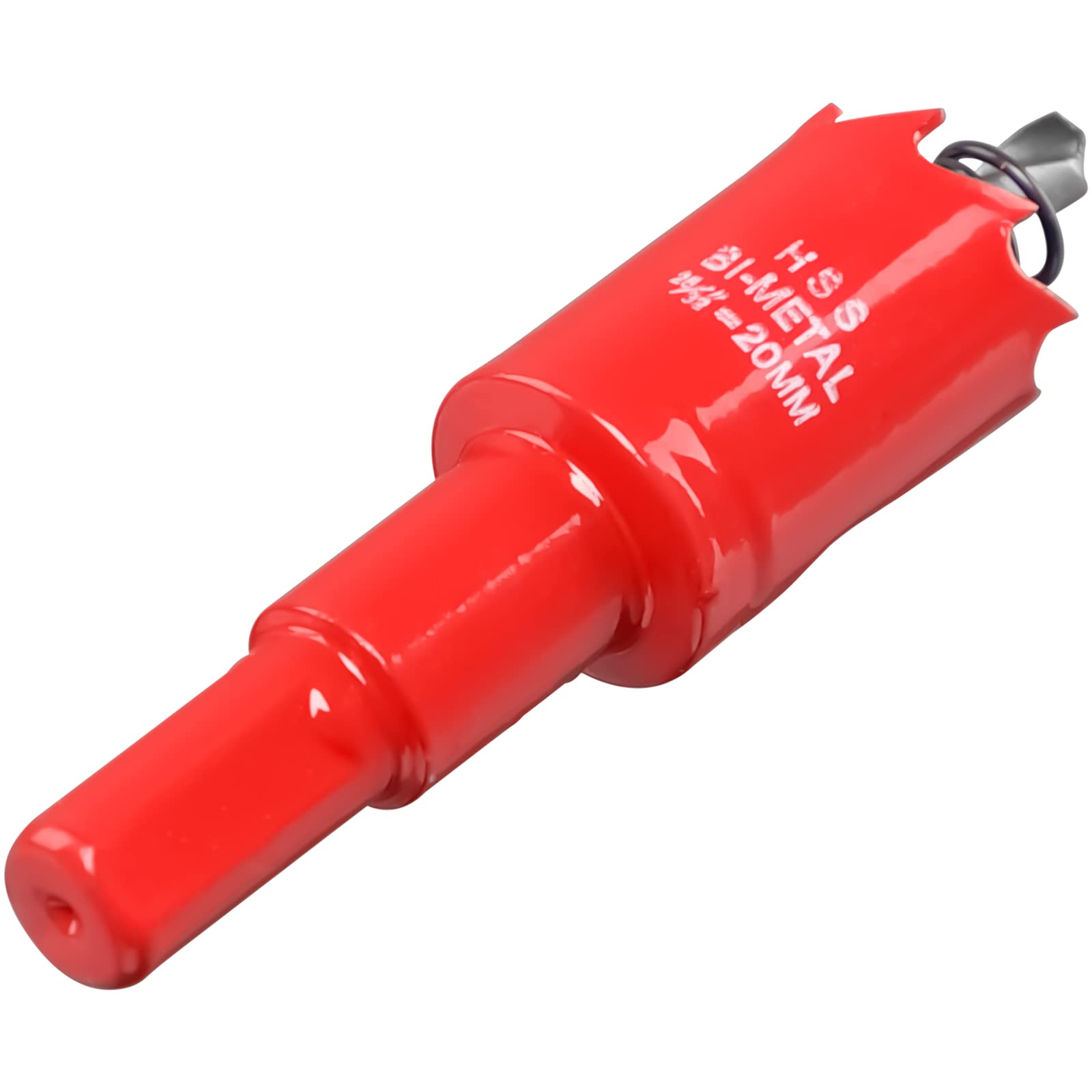 20mm Hole Saw for Wood, HSS Bi-Metal Hole Cutter for Pipe Vent, Separate Drill Bit with Hex Shank, ideal for Cutting Plasterboard, Timber, Perspex and Plastic — image 1