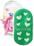 Skidders Mary Jane Paw Print Gripper Sock for Baby Girls