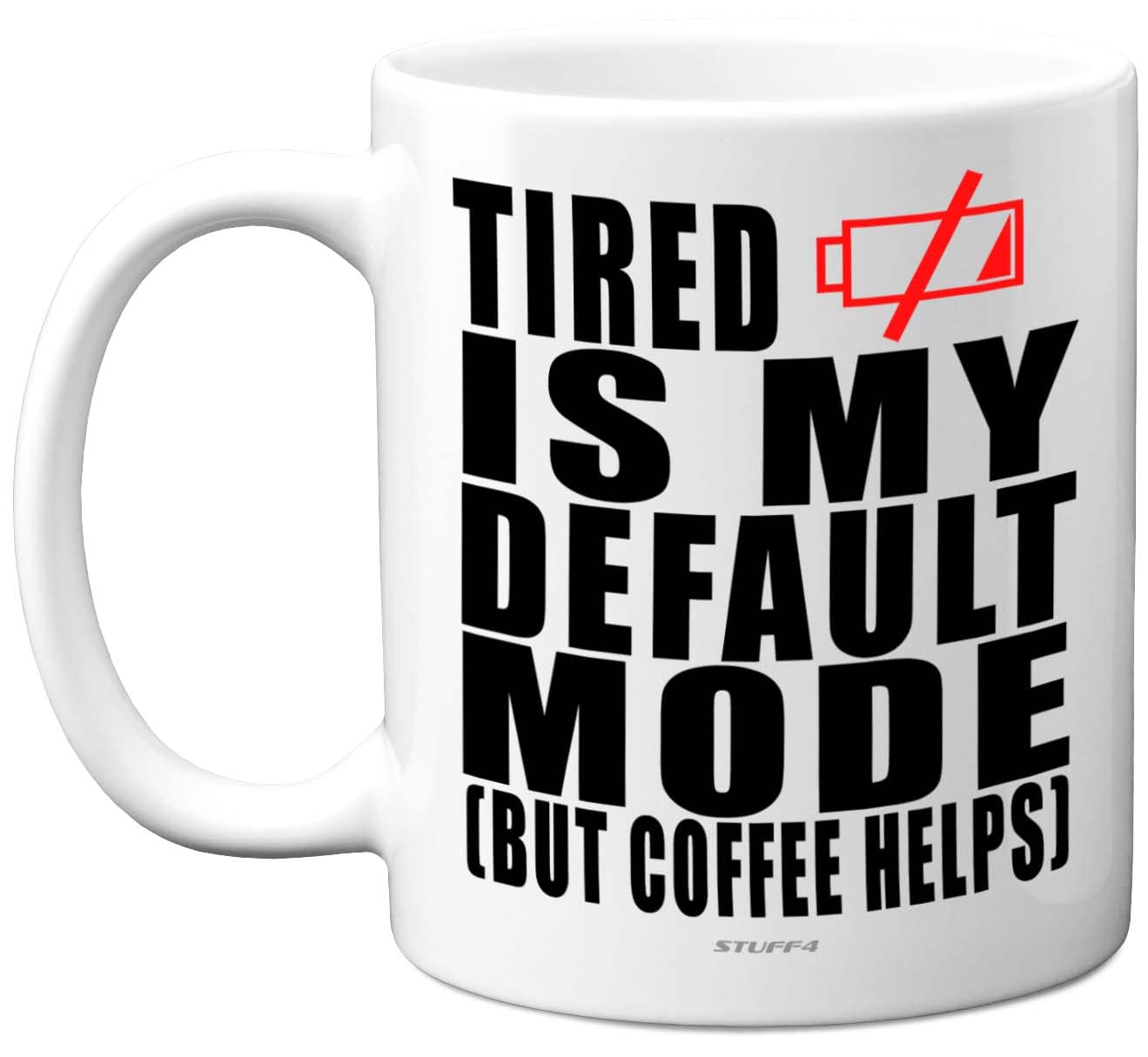 Novelty Gift Mug - Default Mode - Mug Present Gift for Wife Husband Work Colleague Brother Auntie Uncle Sister Best Friend, Novelty 11oz Ceramic Dishwasher Safe Coffee Cup