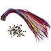 LNASI Silicone Lined Micro Rings Hair Extensions Tools 5mm 500 Pcs for Hair Extension (zoom12)