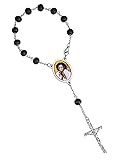 Custom4U Personalized Wooden Beads Rosary with