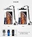 Ringke Waterproof Phone Pouch Case IPX8 Certified Universal Easy Snap Technology Clear Pouch Dry Bag for Smart Phones Up to 6.0