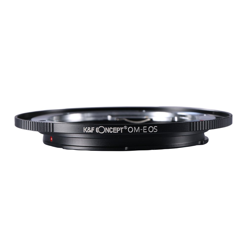 K&F CONCEPT EF to OM Lens Mount Adapter Compatible with Olympus Lens Compatible With Canon EF/EF-S Mount Camera Body