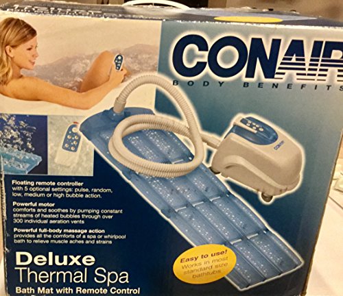 Buy NEW, Conair Deluxe Thermal Spa Bath Mat with Remote Control/ Model  MBTS4T/ Blue Color Online at desertcartSINGAPORE