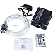 CHINLY 16W RGBW 28key RF Remote LED Fiber Optic Star Ceiling Light Kit 300pcs 6.5ft/2m 0.75mm Fibre Optic Lighting