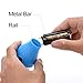 2 Pack Portable LED Lantern Lamp, Ecurfu Bulb Tent Light for Backpacking Hiking, Battery Powered Camping Equipment for Outdoor & Indoor Blue