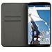 Google Nexus 6 Case - Poetic Google Nexus 6 Case [FlipBook Series] - [Lightweight] [Professional] PU Leather Protective Flip Cover Case for Google Nexus 6 Black (3 Year Manufacturer Warranty From Poetic)