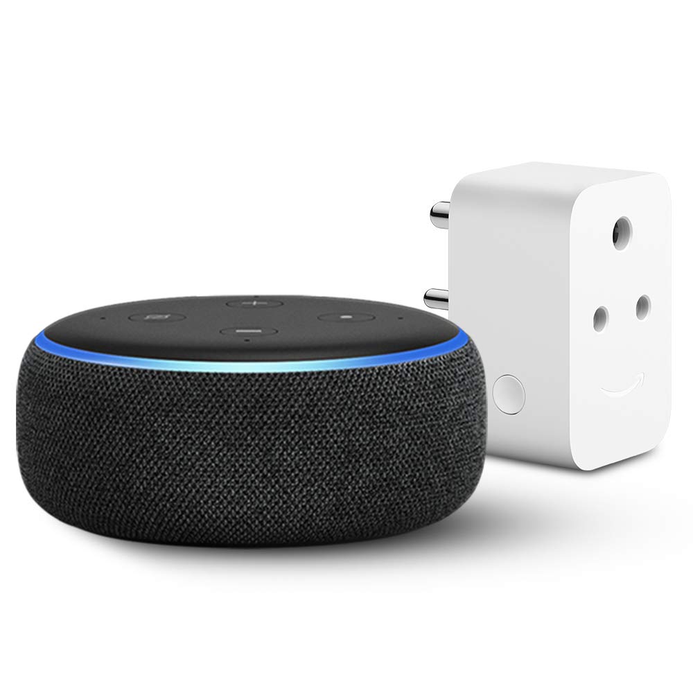 Echo Dot (3rd Gen) with Amazon Smart Plug