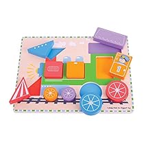 Bigjigs Toys BB063 Chunky Train Puzzle