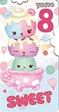 Num Noms Age 8 Today 8th Birthday Card