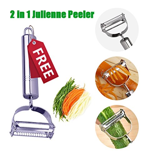 Steamer Basket for Instant Pot 3, 5, 6 & 8 qt.- Extendable Handle, Foldable Legs with Silicone Feet. Food Steamer - Instant Pot Accessories.100% Stainless Steel (SS Ext.Handle -Std) - Thumbnail 6