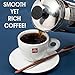 Espro Press P5 - French Press Coffee Press with Thick & Durable SCHOTT Duran glass + Bonus Wooden Stirring Spoon (with Coffee Filter, 18 oz)