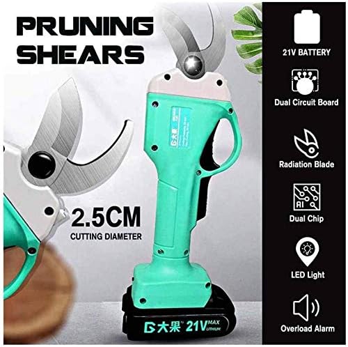 Llss充電式電動剪定ばさみバッテリー剪定ばさみ庭の剪定