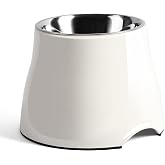 yoken Elevated Dog Bowls,[Prevention of Vertebrae Disease][Super Non-Slip] Dog Bowl with Stainless Steel Bowl,High Capacity,for Large Dogs