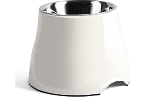 yoken Elevated Dog Bowls, [Prevention of Vertebrae Disease] [Super Non-Slip] Dog Bowl with Stainless Steel Bowl, High Capacity Dog Food Bowls, Colorful Raised Dog Bowls for Medium/Small Size Dogs