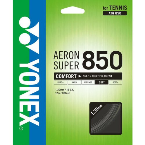 YONEX Tennis Strings Airon Super 850 1.30mm ATG850-007 Black Japan