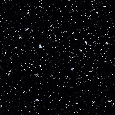 Black Sparkle Laminate Kitchen Worktop 3050mm X 600mm X 38mm