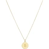 Gold-Tone Alphabet Pendant Necklace, 18 