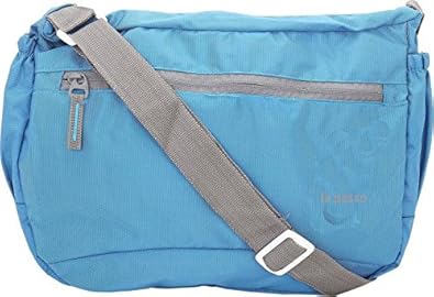 La Passo Unisex Polyester Blue Messenger Bag