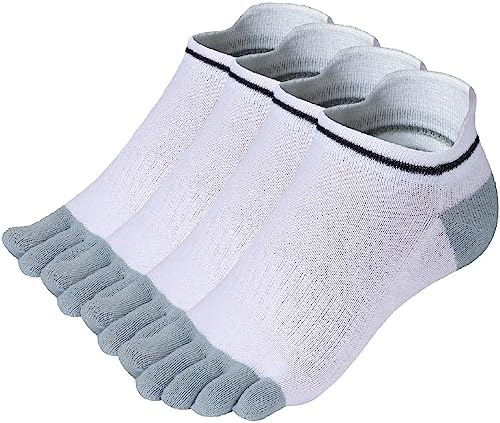 Meaiguo Toe Socks No Show Five Finger Socks Running Toe Socks for