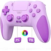 Kamylorus Wireless Controller for PS-5 PC, Hall Effect Controller | Programmable,Remap,Turbo,Dual Vibration, 3.5mm Audio Jack, Motion Sensing Control