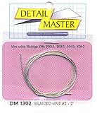 2ft. Braided Line #2 (.025