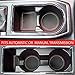 CupHolderHero Fits Toyota Tacoma 2016-2023 Accessories, Custom Non-Slip Anti-Dust Cup Holder Inserts, Center Console Liners, Door Pocket Mats, Interior Protection, 19pc Set, Double Cab, Gray Trim