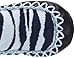 Mocc Ons (12-18 Months, Blue Zebra Stripe)