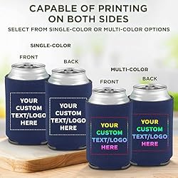 DISCOUNT PROMOS Custom Collapsible Beer Can Coolers