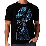 Skeleton DJ Headphone Music Bone Men NEW S-5XL T-shirt | Wellcoda
