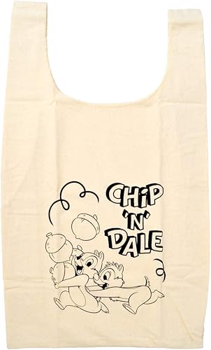 Amazon エコバッグ コンビニサイズ ディズニー おしゃれ キャラクター キャンバス トートバッグ Disney シンプル 薄手 コンパクト 小さめ 軽量 お買い物バッグ シューズ バッグ